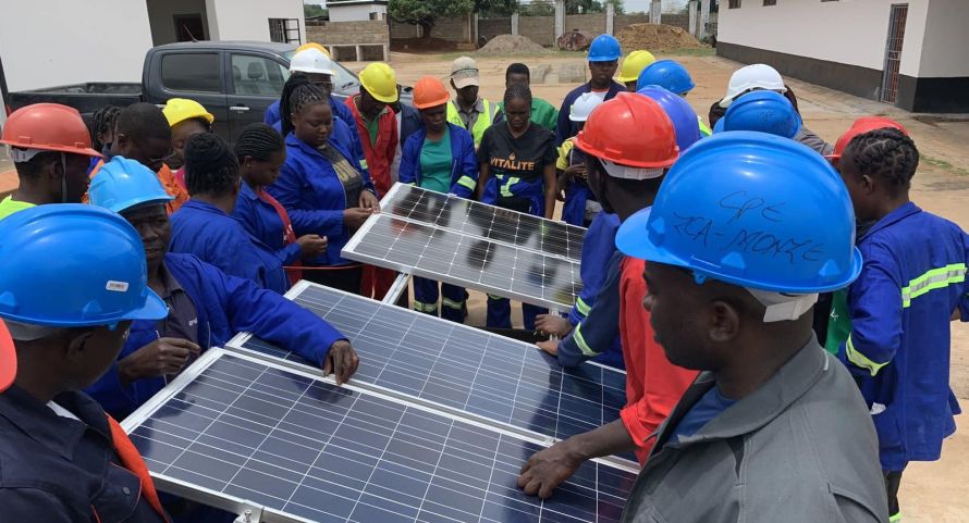 Commercial Solar Installation